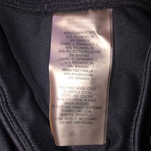 Betsy Johnson Performance Pants Color-block Neutrals Zip Compartment back waist. - Picture 10 of 17